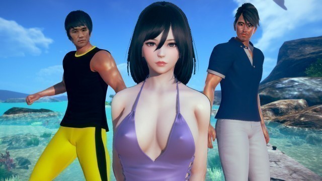 AI Shoujo Japanese beauty Nonomi shags Bruce Lee in realistic 3D animated sex multiple orgasms SUBTITLED UNCENSORED